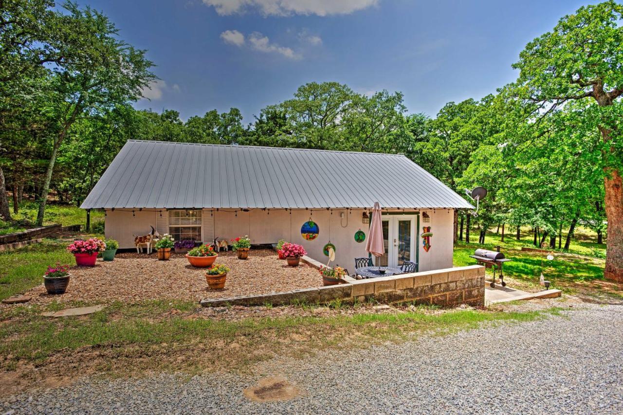 Lake Texoma Cabin - 1 Mi To Park And Boat Ramp! Willow Spring Exterior photo